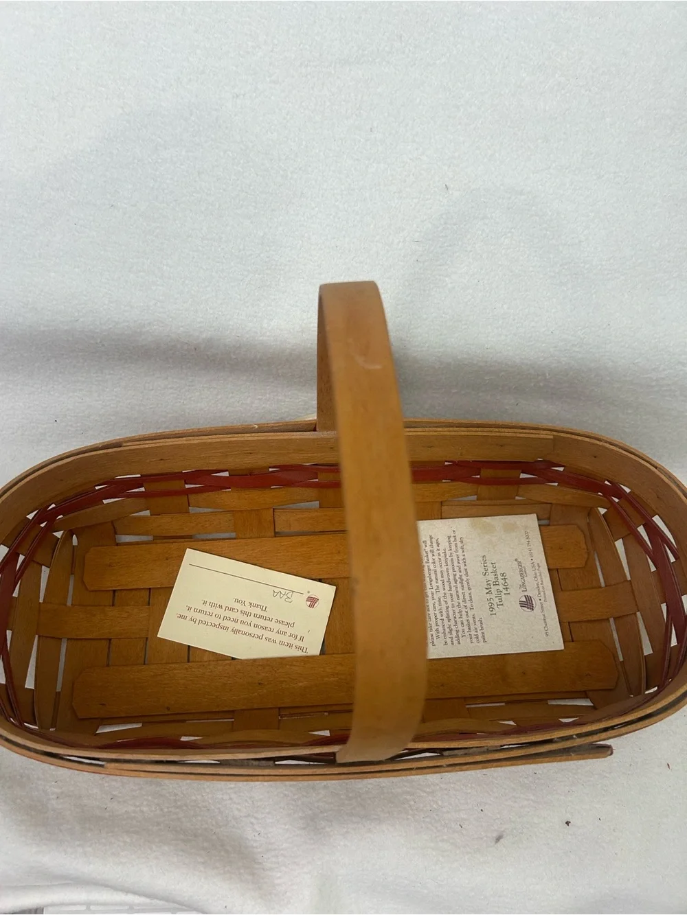 Longaberger care card